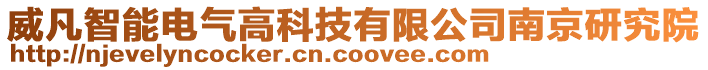 威凡智能電氣高科技有限公司南京研究院