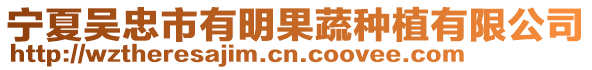 寧夏吳忠市有明果蔬種植有限公司