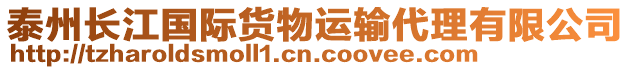 泰州長(zhǎng)江國(guó)際貨物運(yùn)輸代理有限公司