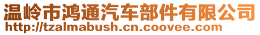 溫嶺市鴻通汽車部件有限公司