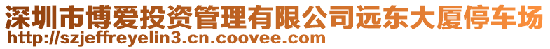 深圳市博愛投資管理有限公司遠東大廈停車場