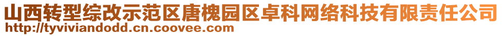 山西轉型綜改示范區唐槐園區卓科網絡科技有限責任公司