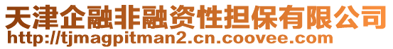 天津企融非融資性擔保有限公司