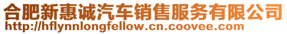 合肥新惠誠(chéng)汽車銷售服務(wù)有限公司