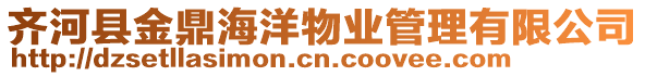 齊河縣金鼎海洋物業(yè)管理有限公司