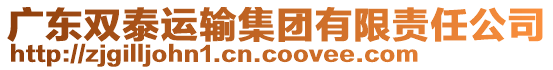 廣東雙泰運(yùn)輸集團(tuán)有限責(zé)任公司