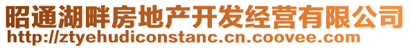 昭通湖畔房地產開發經營有限公司