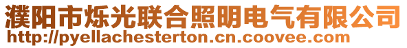 濮陽市爍光聯(lián)合照明電氣有限公司