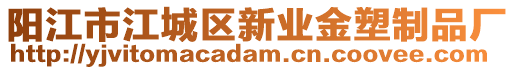陽江市江城區新業金塑制品廠