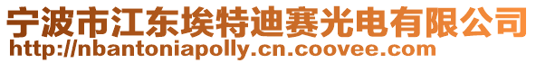 寧波市江東埃特迪賽光電有限公司