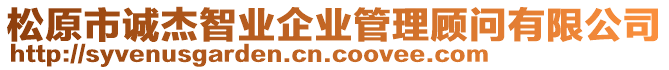 松原市誠杰智業(yè)企業(yè)管理顧問有限公司