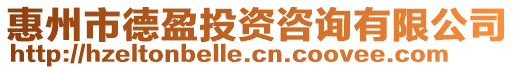 惠州市德盈投資咨詢有限公司