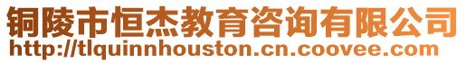 銅陵市恒杰教育咨詢有限公司