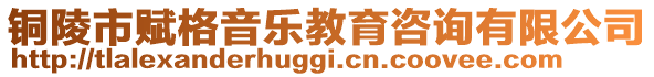 銅陵市賦格音樂(lè)教育咨詢有限公司