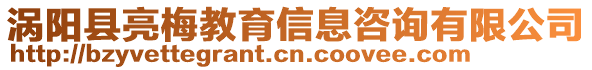 渦陽縣亮梅教育信息咨詢有限公司