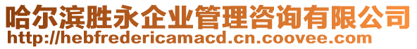 哈爾濱勝永企業(yè)管理咨詢有限公司