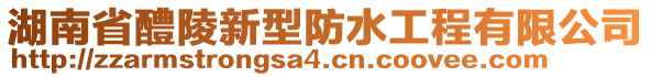 湖南省醴陵新型防水工程有限公司