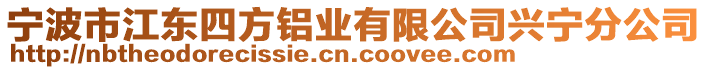 宁波市江东四方铝业有限公司兴宁分公司