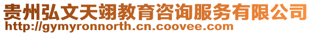 貴州弘文天翊教育咨詢服務有限公司