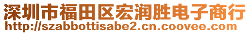 深圳市福田區(qū)宏潤勝電子商行