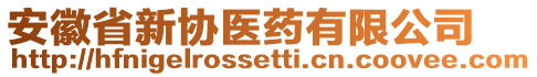 安徽省新協(xié)醫(yī)藥有限公司