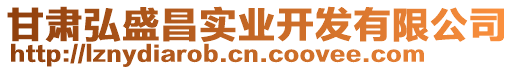 甘肅弘盛昌實(shí)業(yè)開(kāi)發(fā)有限公司