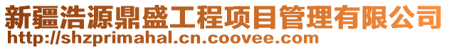 新疆浩源鼎盛工程項目管理有限公司