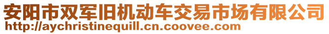 安陽市雙軍舊機動車交易市場有限公司