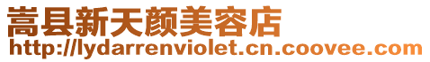 嵩縣新天顏美容店
