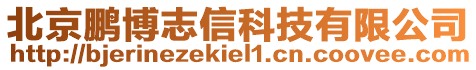 北京鵬博志信科技有限公司