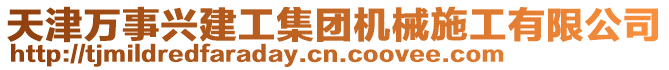 天津萬事興建工集團(tuán)機(jī)械施工有限公司