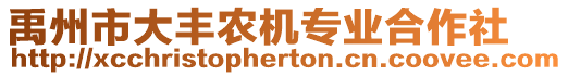 禹州市大豐農(nóng)機(jī)專(zhuān)業(yè)合作社