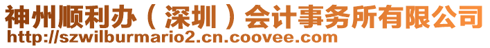 神州順利辦（深圳）會計事務(wù)所有限公司