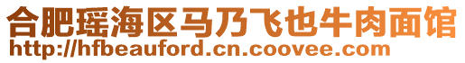 合肥瑤海區(qū)馬乃飛也牛肉面館