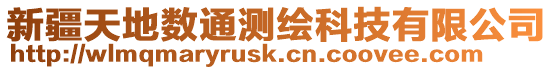 新疆天地?cái)?shù)通測(cè)繪科技有限公司