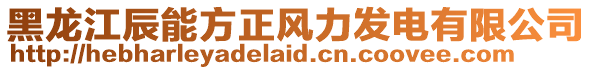 黑龍江辰能方正風力發電有限公司