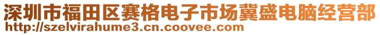 深圳市福田區(qū)賽格電子市場冀盛電腦經(jīng)營部