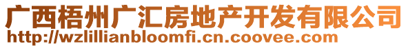 廣西梧州廣匯房地產(chǎn)開發(fā)有限公司