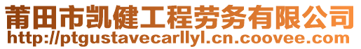 莆田市凱健工程勞務(wù)有限公司