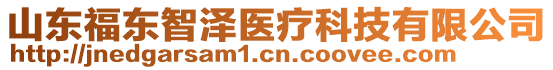 山東福東智澤醫療科技有限公司
