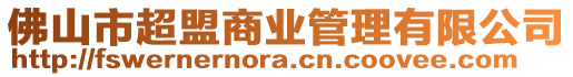 佛山市超盟商業管理有限公司