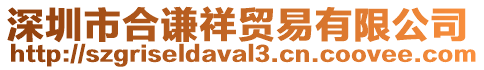 深圳市合謙祥貿易有限公司