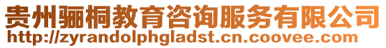 貴州驪桐教育咨詢服務有限公司