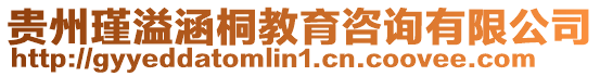 貴州瑾溢涵桐教育咨詢有限公司