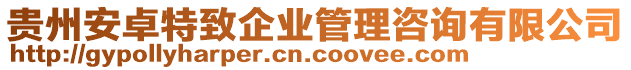 貴州安卓特致企業(yè)管理咨詢有限公司