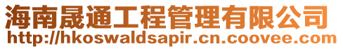 海南晟通工程管理有限公司