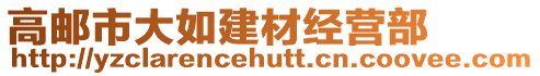 高郵市大如建材經(jīng)營(yíng)部