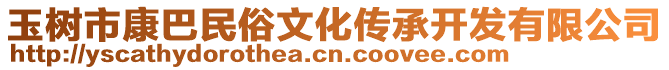 玉樹市康巴民俗文化傳承開發(fā)有限公司