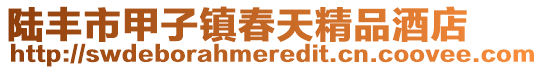 陸豐市甲子鎮(zhèn)春天精品酒店