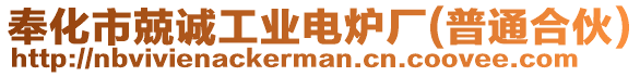 奉化市兢誠工業(yè)電爐廠(普通合伙)